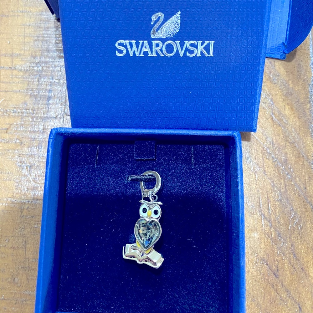 Swarovski Owl Charm